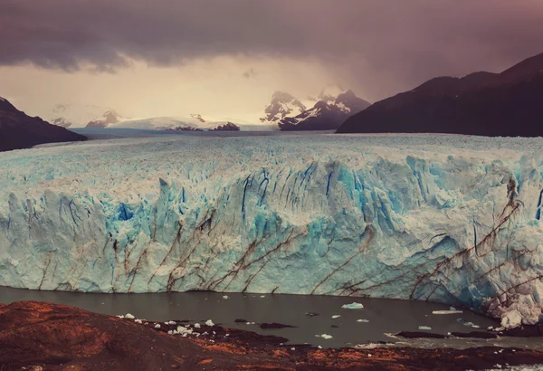 Perto moreno Ice in argentina — стокове фото