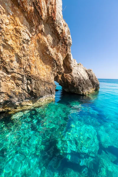 Zakynthos costa marítima, Grécia — Fotografia de Stock