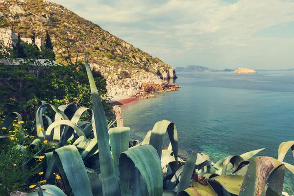 Pantai yang indah di Yunani — Stok Foto