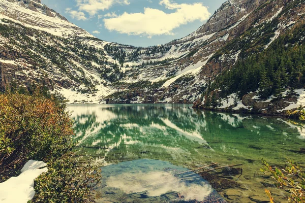 Gleccser Nemzeti Park, Montana. — Stock Fotó