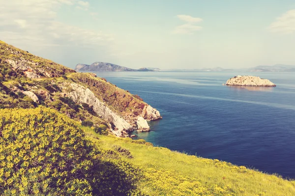 ギリシャの美しい海岸線 — ストック写真