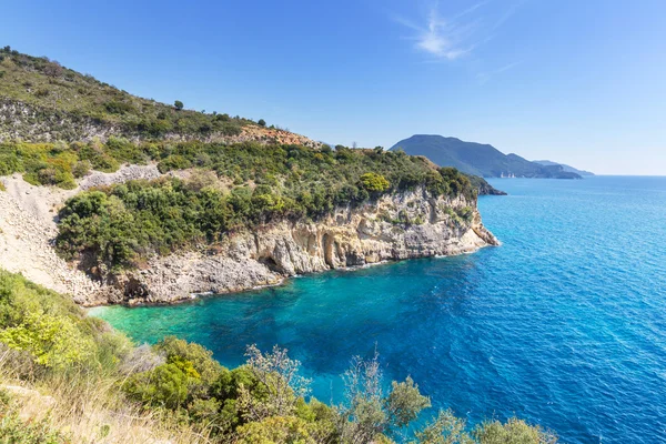 Beautiful  coastline in Greece — Stock Photo, Image