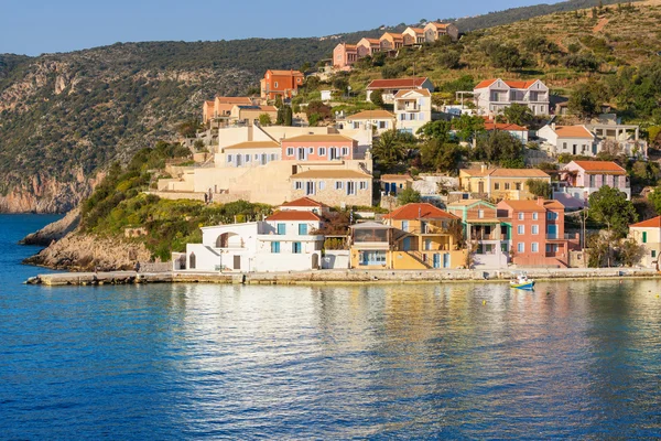 Assos village in Greece — Stock Photo, Image