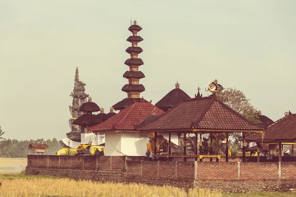 Temple de campagne à Bali — Photo