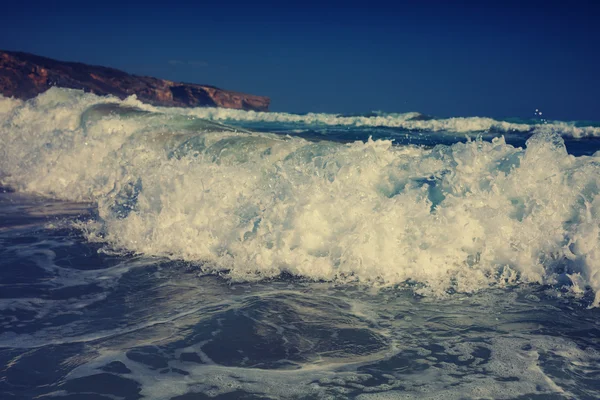 波の海の水 — ストック写真