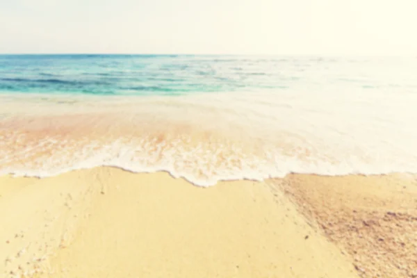 Spiaggia estiva e oceano — Foto Stock