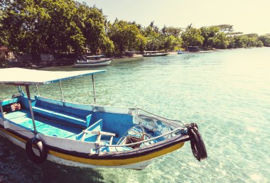 Bali balıkçı teknesi