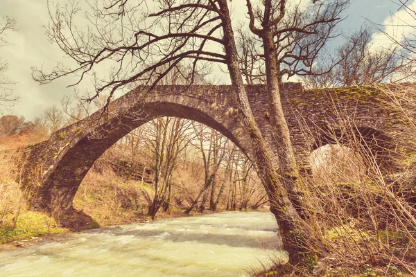 Puente de piedra tradicional — Foto de Stock