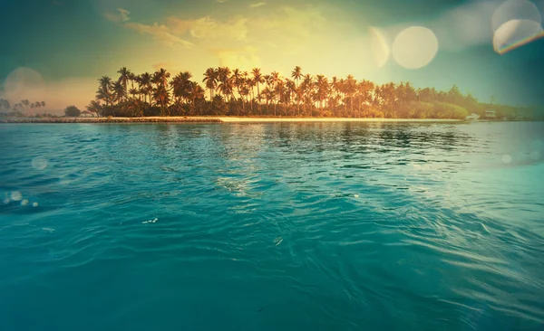 Serenity tropical beach — Stock Photo, Image