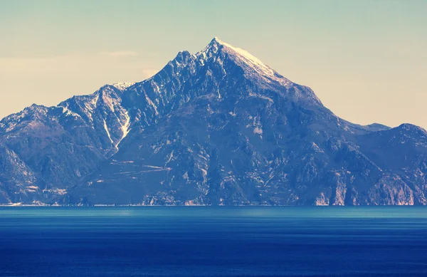 Monte sagrado Athos — Foto de Stock