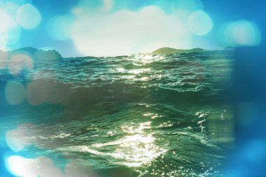 deniz dalgası arka plan