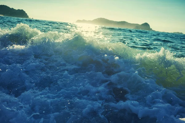 Fondo de olas marinas — Foto de Stock