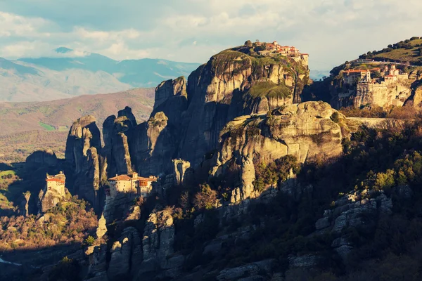 Meteora monasteries in Greece. — Stock Photo, Image