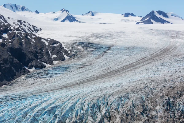 Salida del glaciar en el Parque Nacional — Foto de Stock