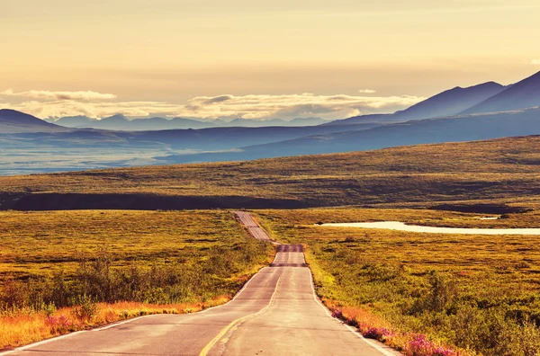Güzel Tundra manzara — Stok fotoğraf