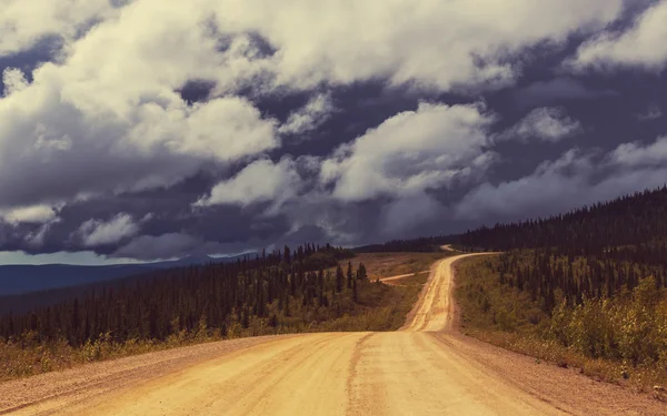 Nublado céu tempestuoso — Fotografia de Stock