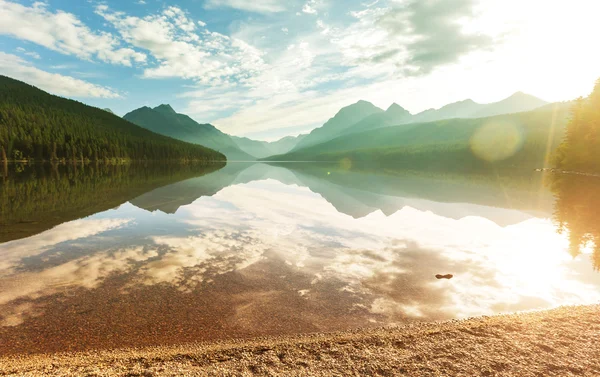 Lago Bowman a Park — Foto Stock