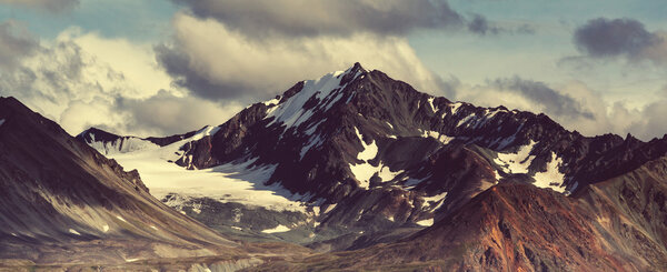 Landscapes on Denali highway, Alaska