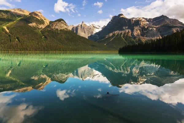 Serenity Emerald Lake — Stock Photo, Image