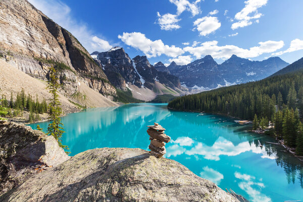 Beautiful Moraine lake