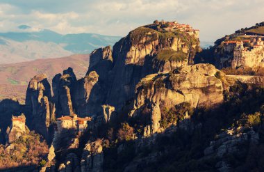 Yunanistan 'daki meteora manastırları