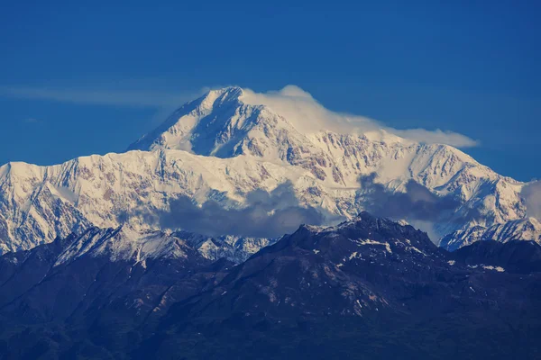 Vrchol Denali (Mckinley) — Stock fotografie