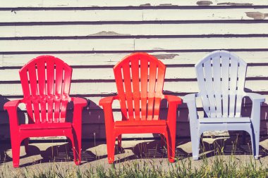 Sandalye ile sahne sakin ol