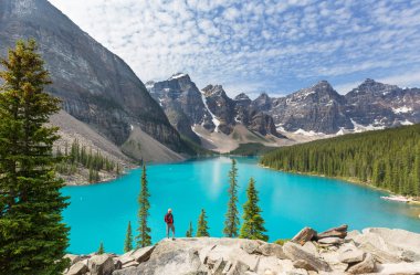 Güzel buzultaş göl