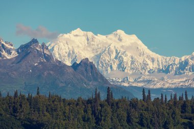 Denali (McKinley) peak clipart