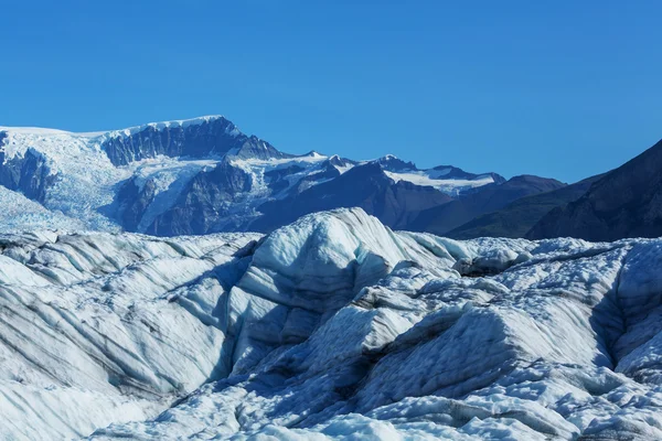 Kennecott gletsjer in het Nationaal Park — Stockfoto