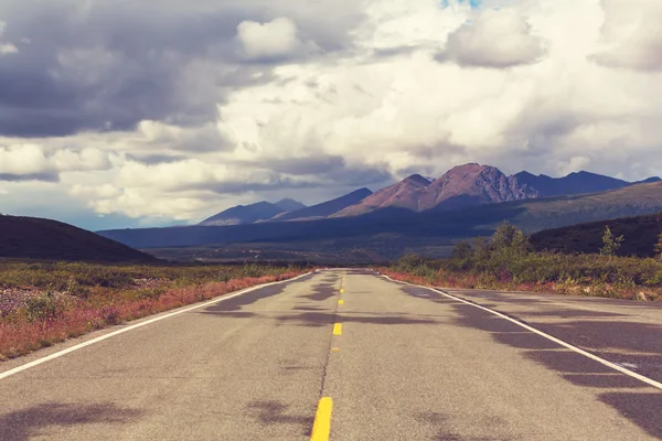 Landscape on Denali highway — Stock Photo, Image