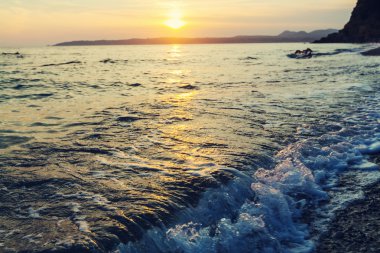 Deniz Manzaralı günbatımı