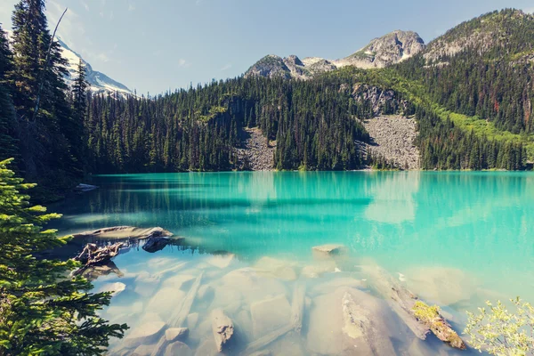 Bellissimo lago di Joffre — Foto Stock