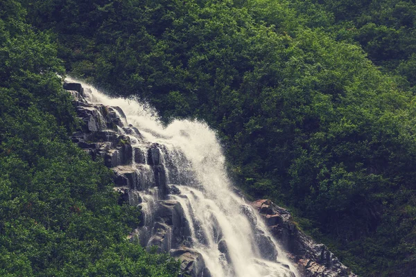 Водопад в национальном парке — стоковое фото