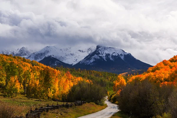 Herfst in Colorado bergen — Stockfoto