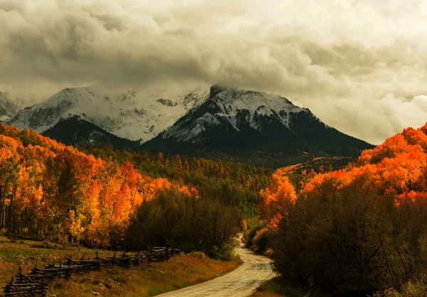 Höst i Colorado berg — Stockfoto