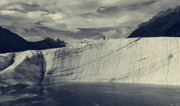 Lago sul ghiacciaio del Kennicott — Foto Stock