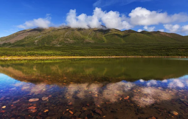 Lago en la tundra de Alaska — Foto de Stock