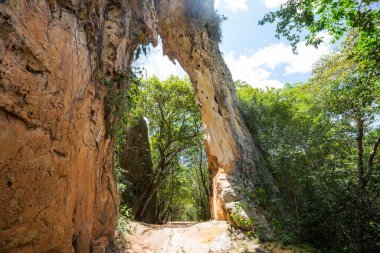 Sete Cidades Ulusal Parkı Piaui, Brezilya, Güney Amerika