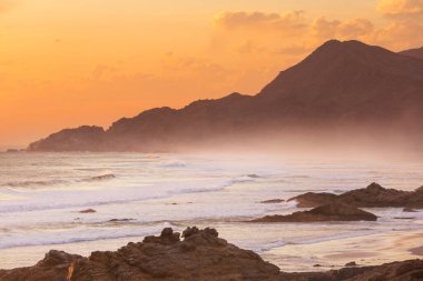 Şili 'de Pasifik Okyanusu kıyıları