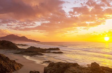 Şili 'de Pasifik Okyanusu kıyıları