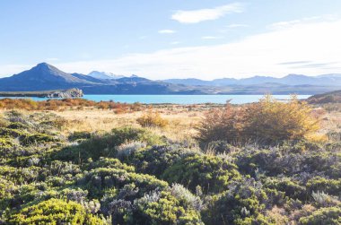 Dağlarda renkli sonbahar mevsimi