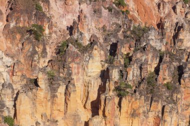 Jalapao Ulusal Parkı, Brezilya, Güney Amerika 'da kaya oluşumları