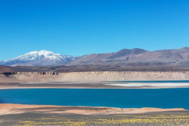 Atacama Çölü, Kuzey Şili 'deki güzel doğal manzaralar.