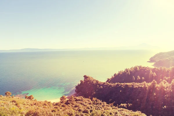 Greece coast — Stock Photo, Image