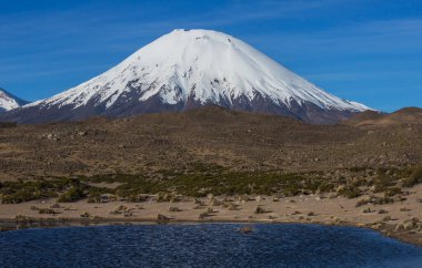 Atacama Çölü, Kuzey Şili 'deki güzel doğal manzaralar.