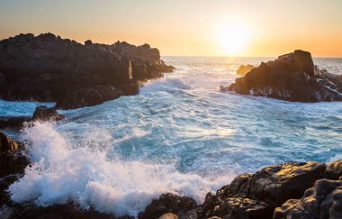 Şili 'de Pasifik Okyanusu kıyıları