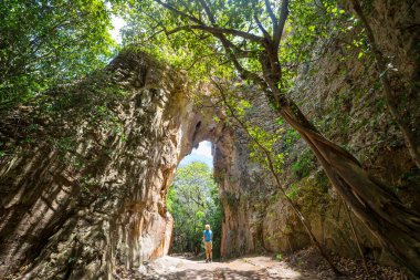 Sete Cidades Ulusal Parkı Piaui, Brezilya, Güney Amerika