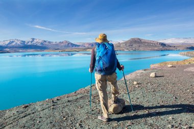 Patagonya dağlarında yürüyüş, Arjantin