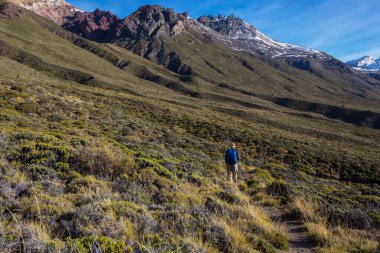 Patagonya dağlarında yürüyüş, Arjantin